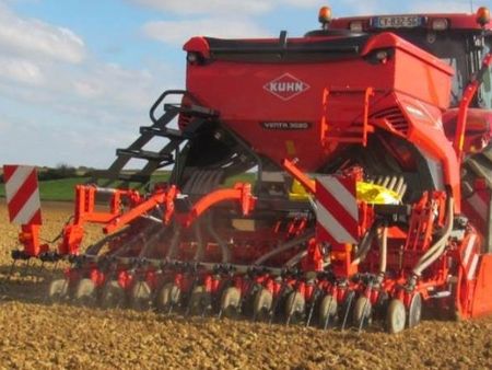 KUHN HR + Venta 1020 såkombination med skiveskær | TBS Maskinpower