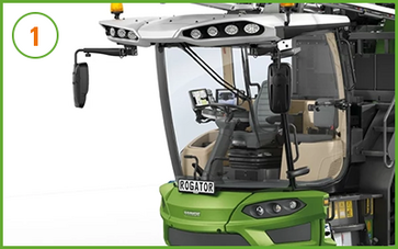 Fendt Rogator med Fendt Vision Cab