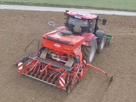 KUHN HR + Venta 1010 såkombination med slæbeskær | TBS Maskinpower