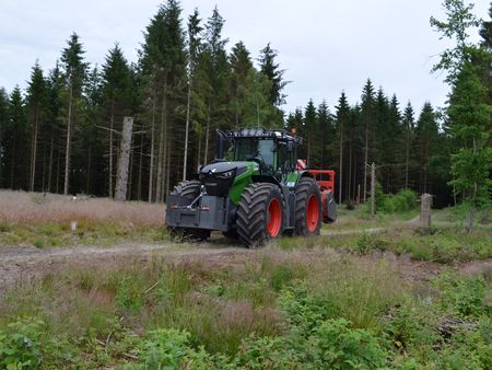 Fendt skovtraktor i skoven | TBS Maskinpower